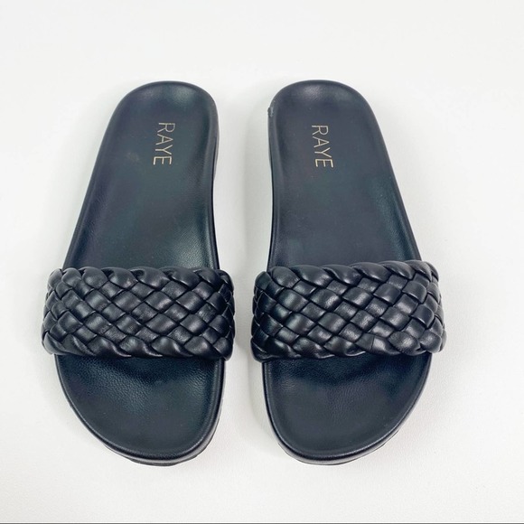 RAYE Shoes - RAYE Women's Honor Slip On Sandal Black Size 8